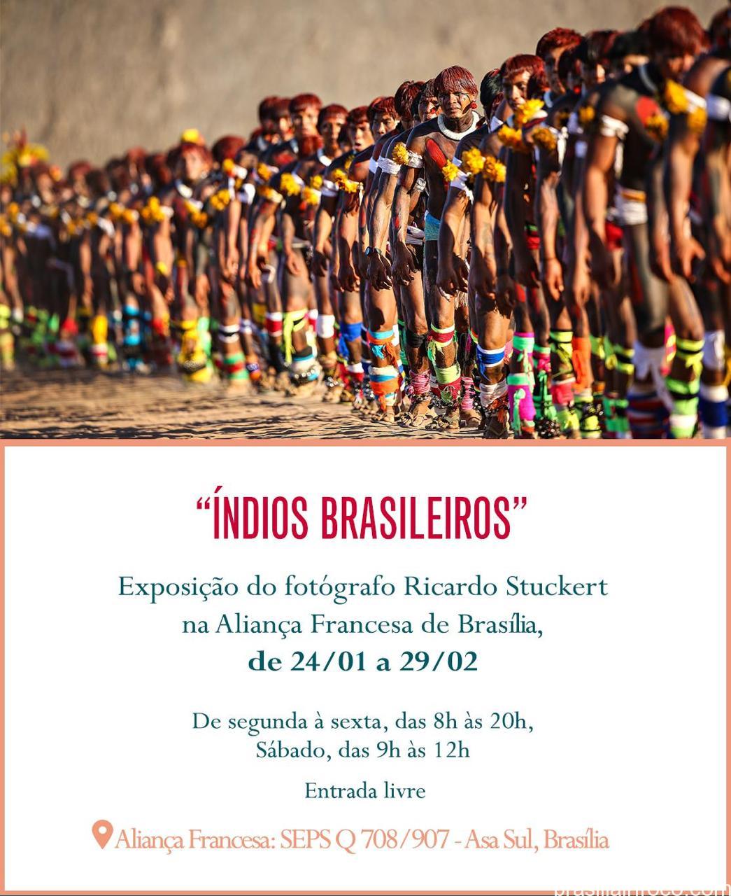 A Exposição “Índios Brasileiros” Estará Aberta Ao Público De Brasília Apoio Embaixada Da 2969