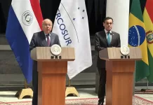 Chanceler brasileiro se reúne com ministro das Relações Exteriores do Paraguai em Assunção