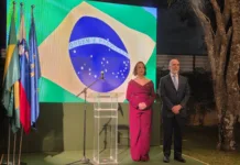 Eslovênia reforça parceria com o Brasil durante celebração de seu Dia Nacional em Brasília