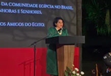 Embaixada do Egito celebra Dia Nacional e Embaixadora informa o final da missão