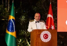 Turquia celebra 104º aniversário do Dia da Vitória em cerimônia em Brasília